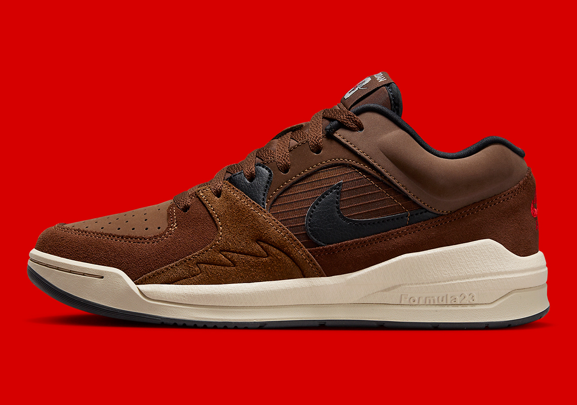 Jordan Stadium 90 'Baroque Brown': Màu nâu đậm tái hiện phong cách hợp tác của Travis Scott - 2