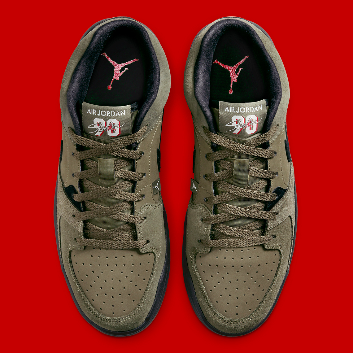 Jordan Stadium 90 Olive/Black: Phối màu độc đáo từ sự hợp tác với Travis Scott - 15