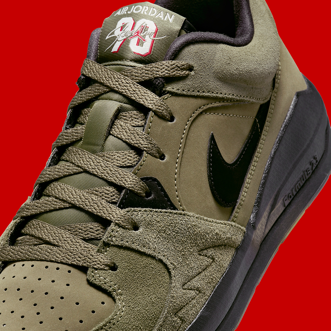 Jordan Stadium 90 Olive/Black: Phối màu độc đáo từ sự hợp tác với Travis Scott - 16
