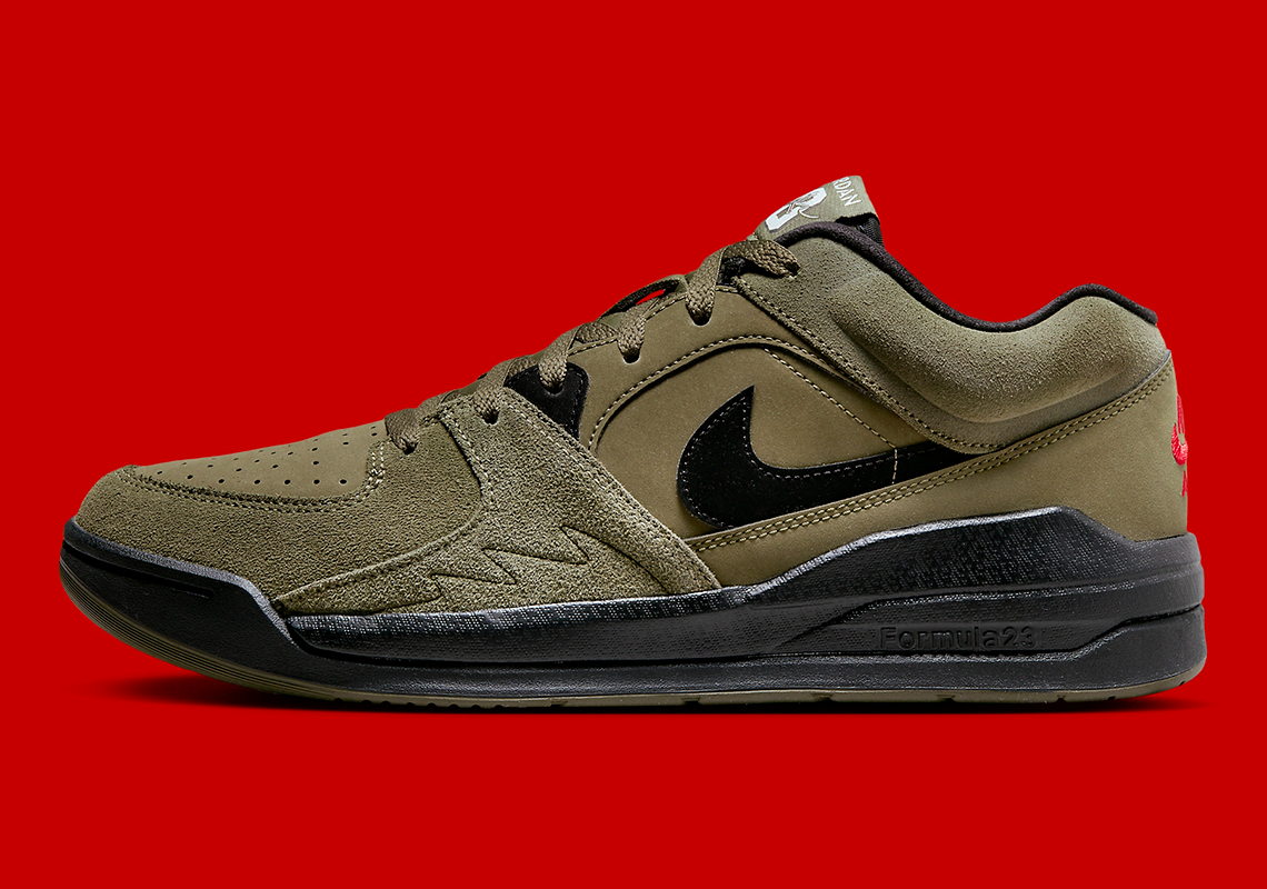 Jordan Stadium 90 Olive/Black: Phối màu độc đáo từ sự hợp tác với Travis Scott - 3