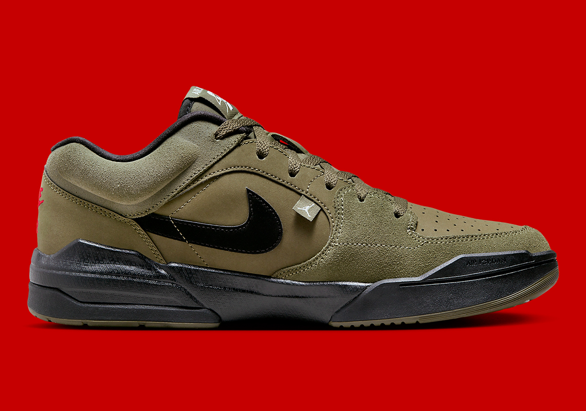 Jordan Stadium 90 Olive/Black: Phối màu độc đáo từ sự hợp tác với Travis Scott - 4