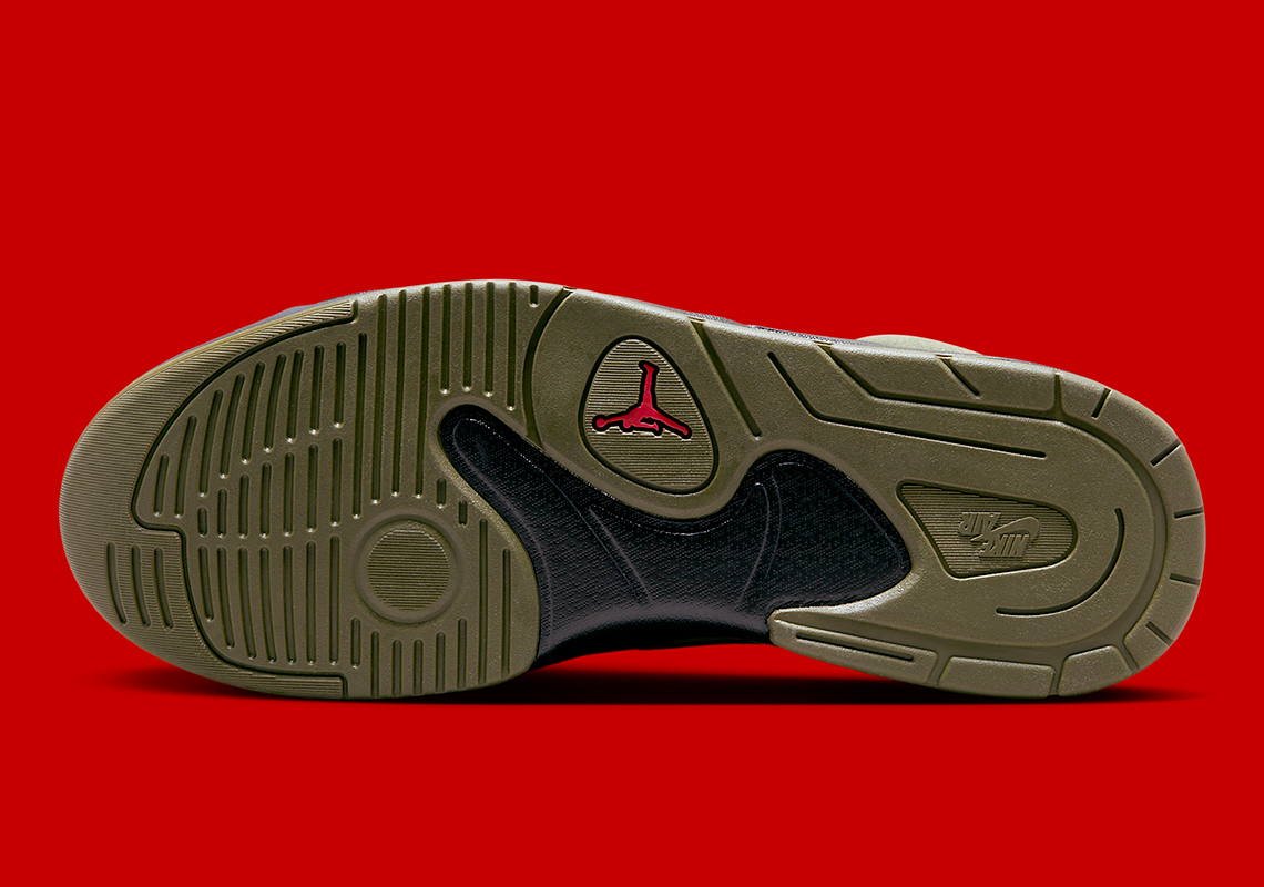 Jordan Stadium 90 Olive/Black: Phối màu độc đáo từ sự hợp tác với Travis Scott - 6