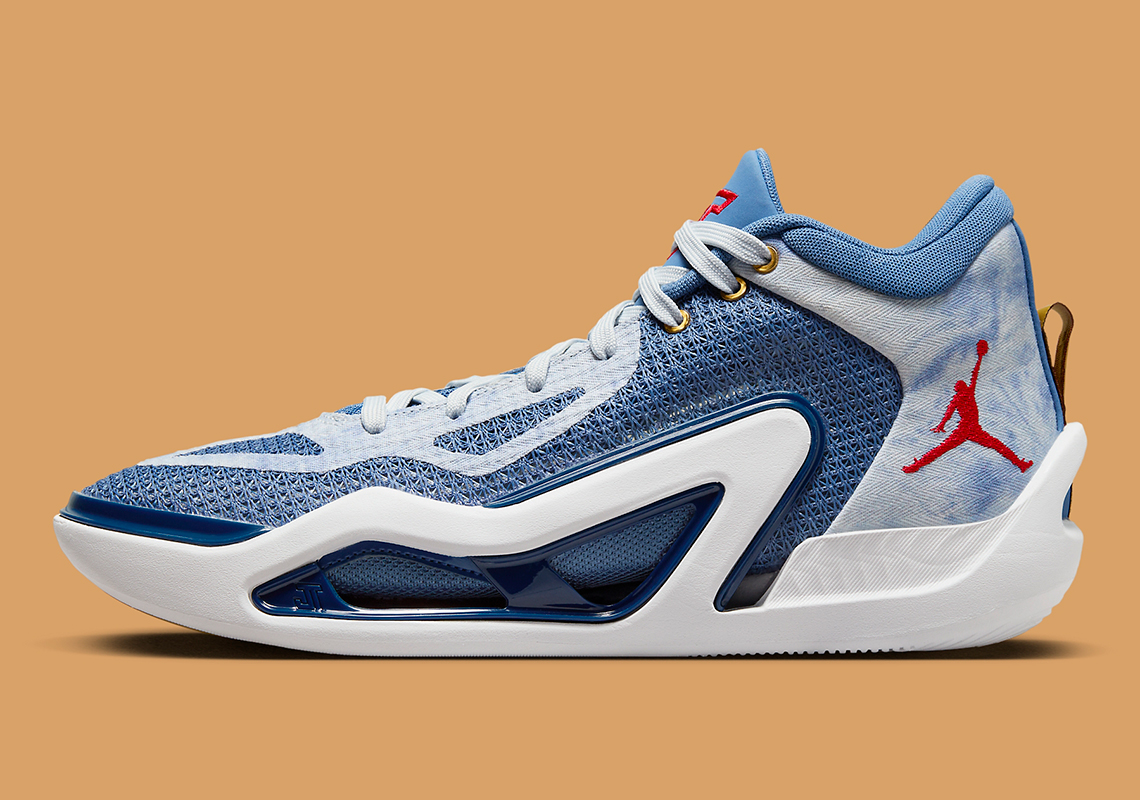 Jordan Tatum 1 Denim: Phong cách độc đáo, đẳng cấp của ngôi sao Celtics. - 2