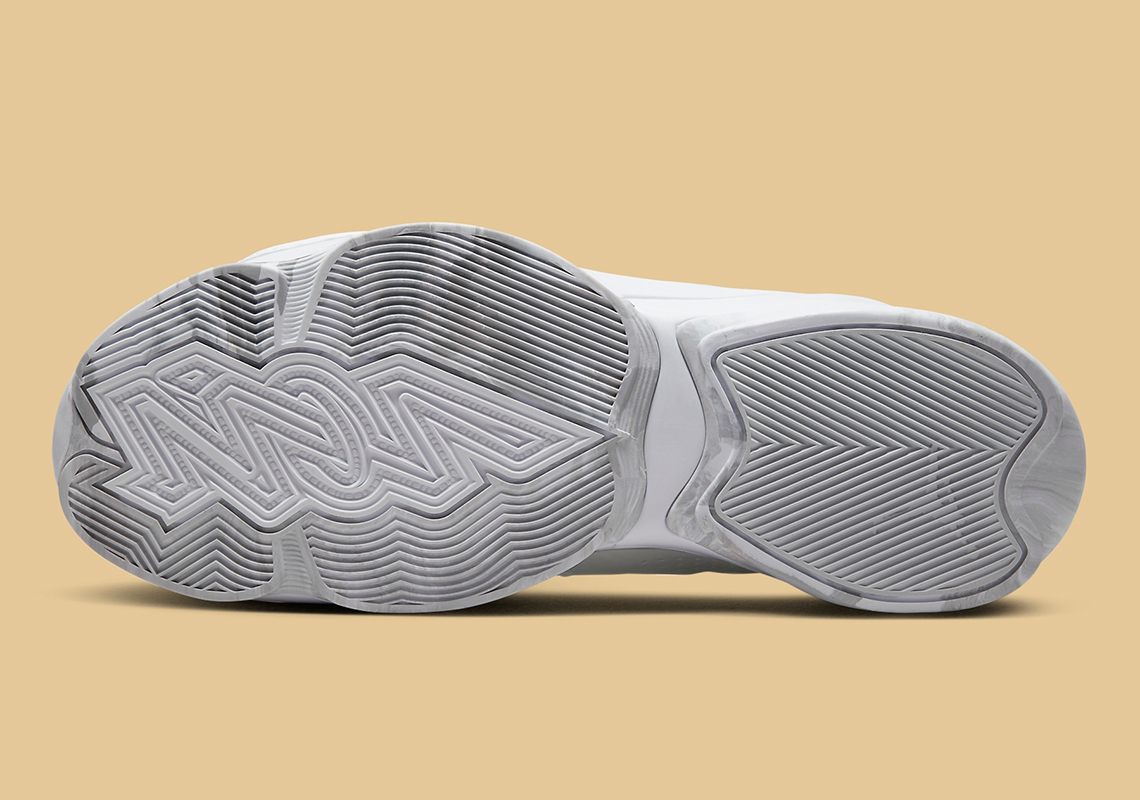 Jordan Zion 2 màu White và Metallic Gold - 6