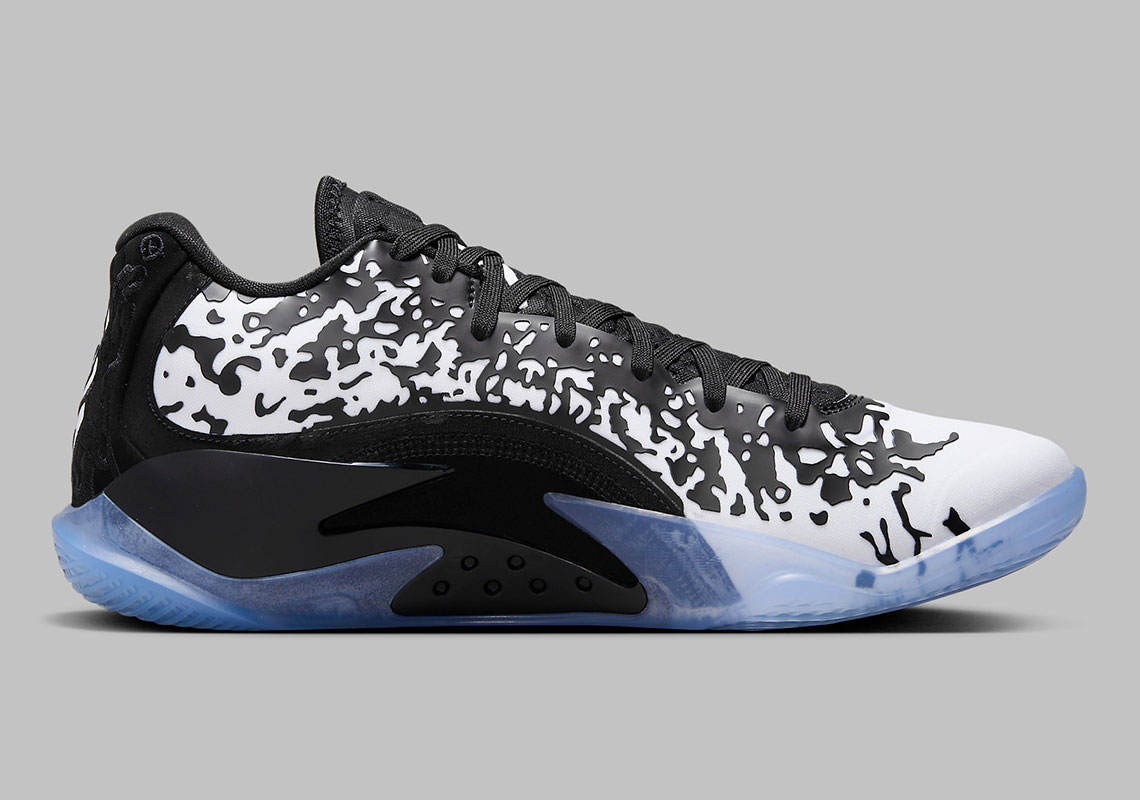 Jordan Zion 3 Black/White: Sự - 15