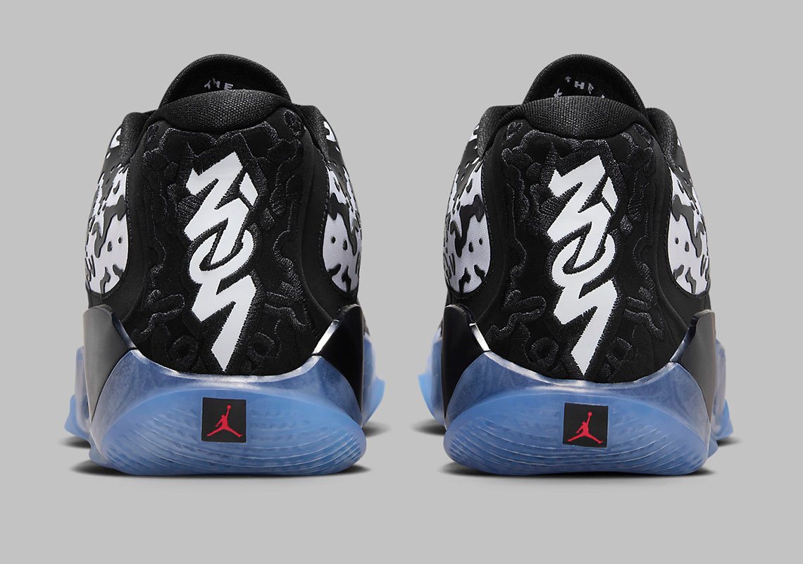 Jordan Zion 3 Black/White: Sự - 16