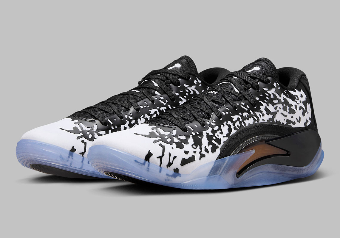 Jordan Zion 3 Black/White: Sự - 2