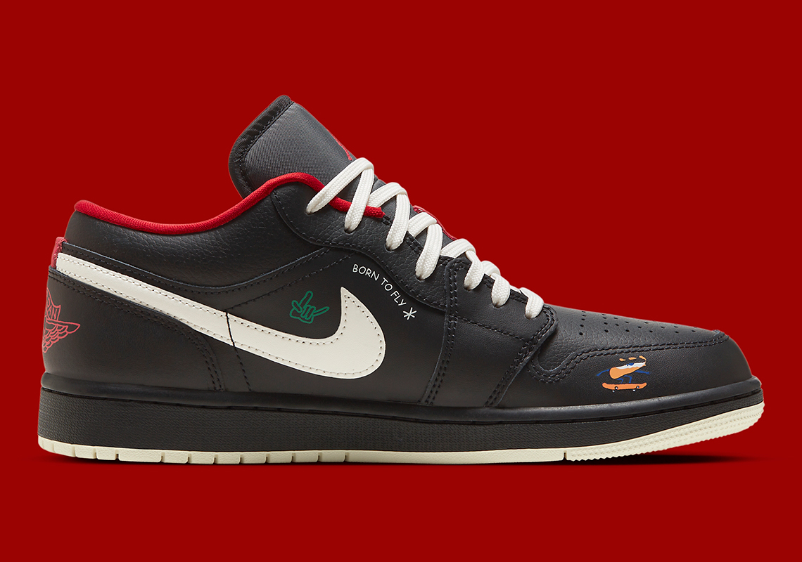 Kết nối thêm hai môn thể thao với Air Jordan 1 Low Just Skate - 3