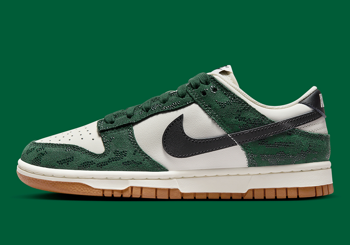 Khám phá sự kết hợp mới mẻ trên Nike Dunk Low Green Snakeskin! - 2