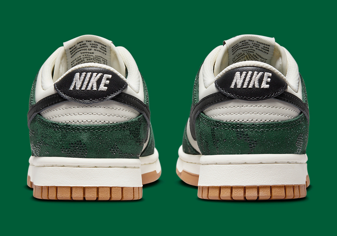 Khám phá sự kết hợp mới mẻ trên Nike Dunk Low Green Snakeskin! - 5