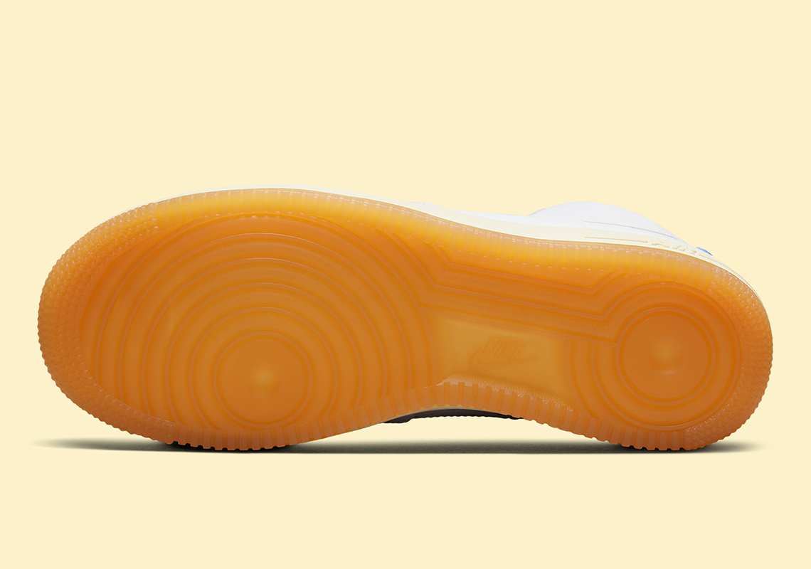 Kiệt tác Nike Air Force 1 với màu University Blue và Sail - 4