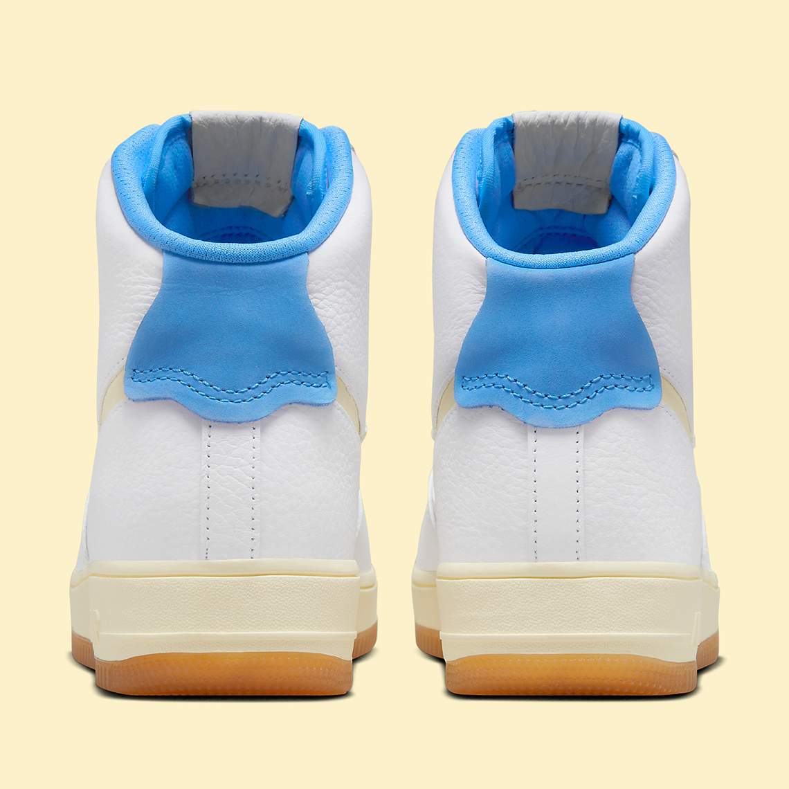 Kiệt tác Nike Air Force 1 với màu University Blue và Sail - 5