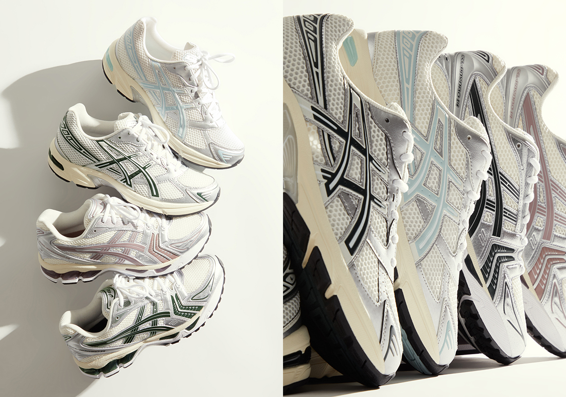 KITH và ASICS hợp tác: Bộ sưu tập Vintage Tech 2023 với GEL-Kayano 14 và GEL-1130 - 1