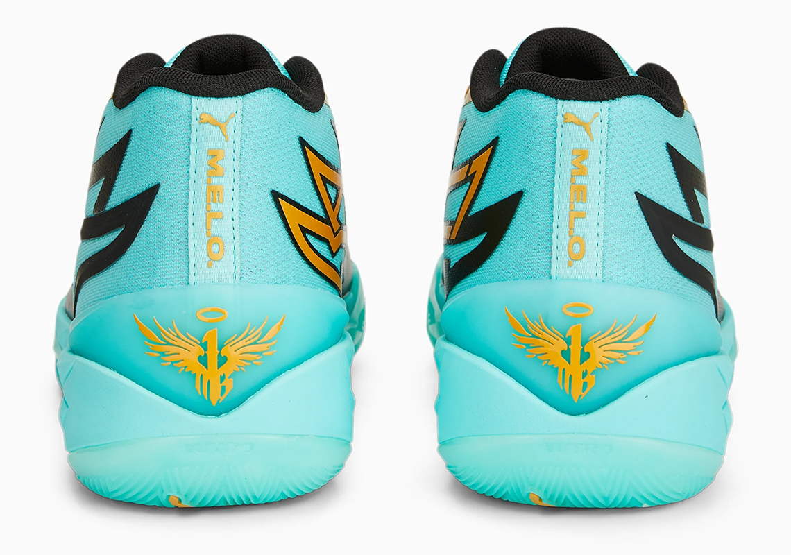 LaMelo Ball's PUMA MB02 mang một vẻ ngoài xanh Teal mới mẻ - 5