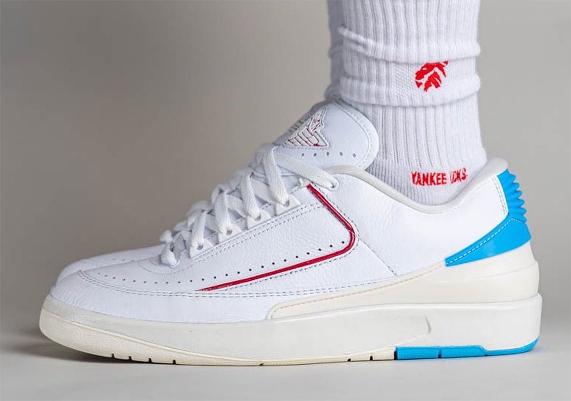 Lần đầu tiên nhìn vào Air Jordan 2 Low UNC to Chicago - 2