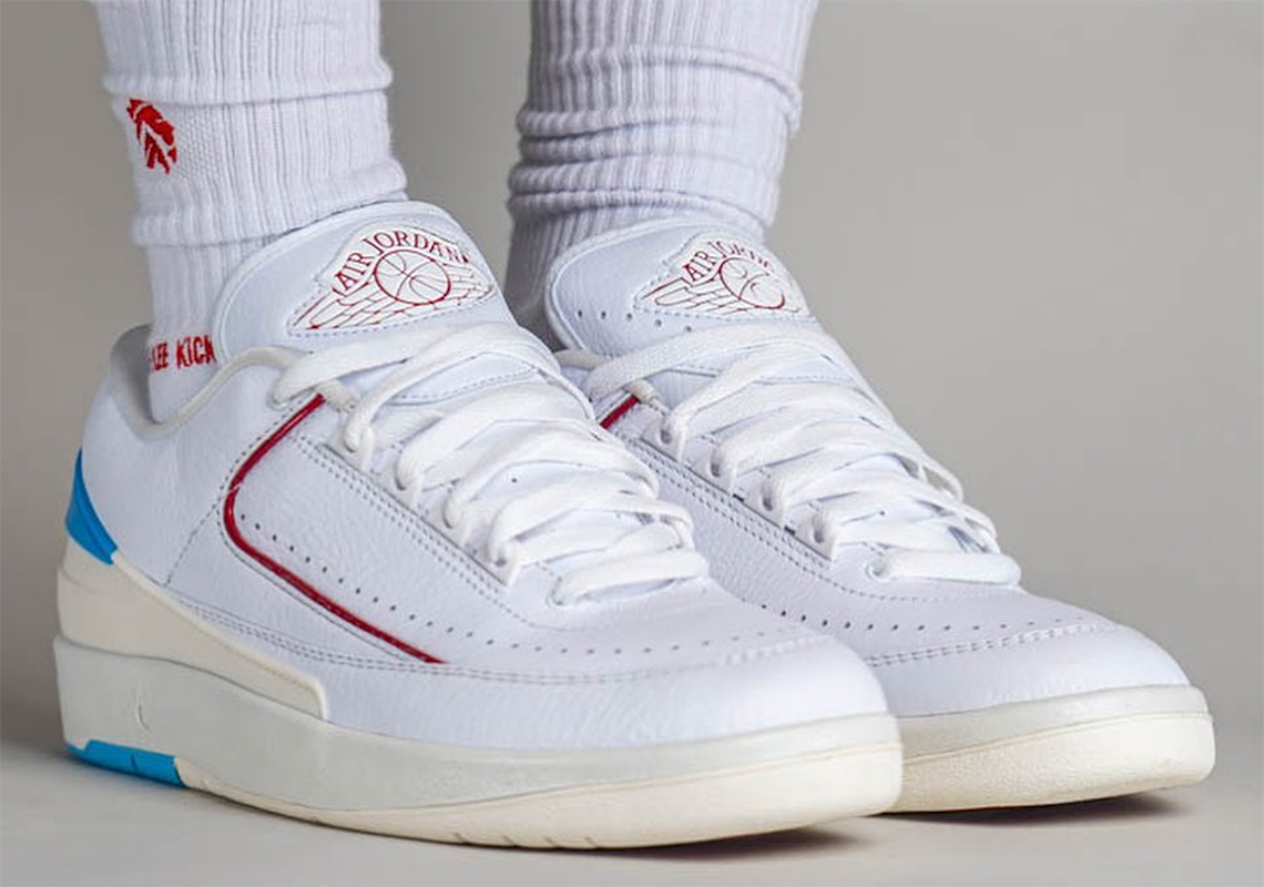 Lần đầu tiên nhìn vào Air Jordan 2 Low UNC to Chicago - 3