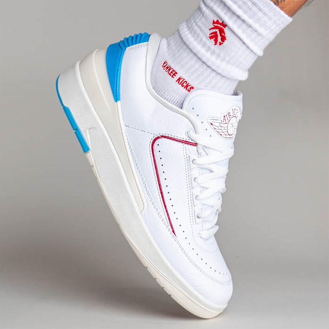 Lần đầu tiên nhìn vào Air Jordan 2 Low UNC to Chicago - 6