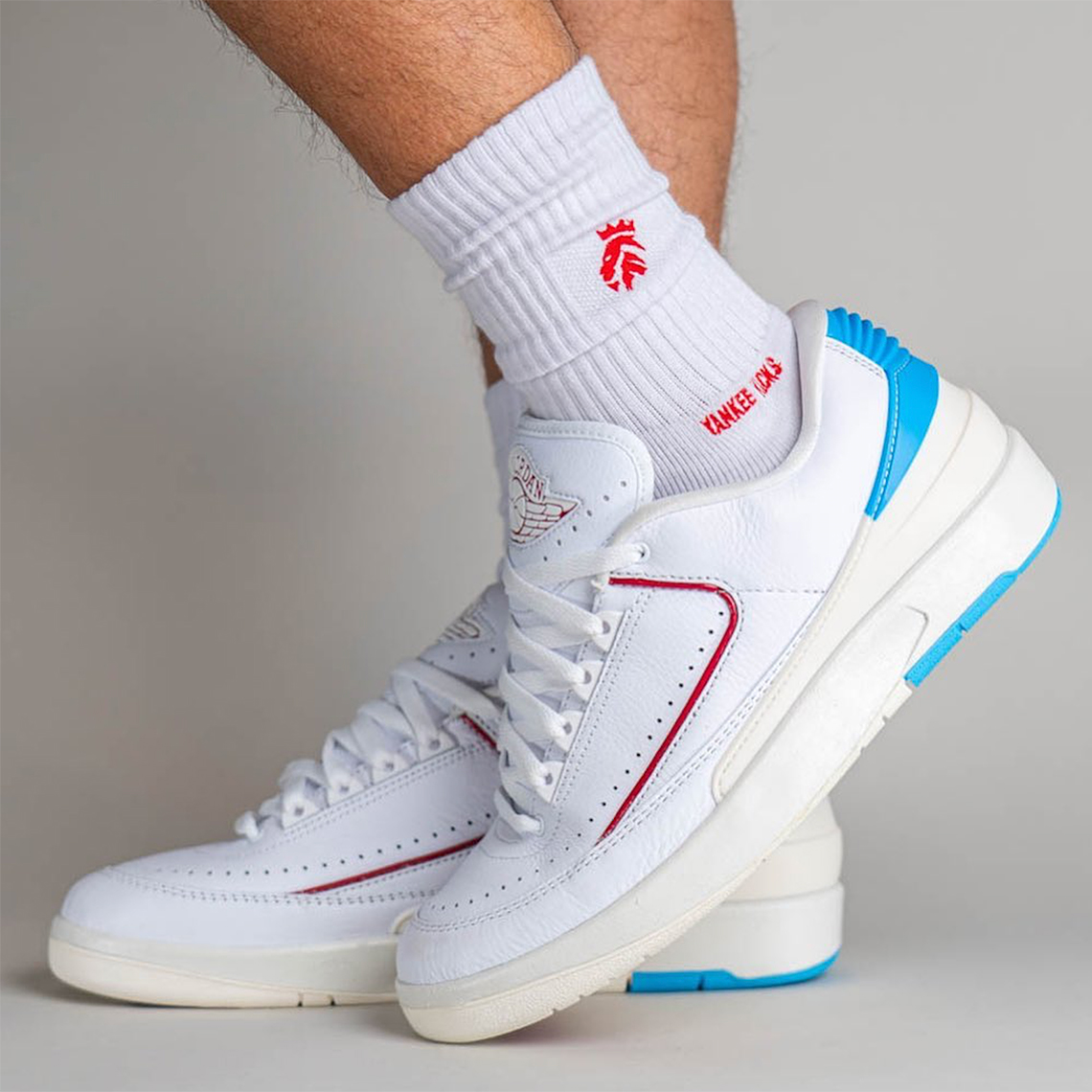 Lần đầu tiên nhìn vào Air Jordan 2 Low UNC to Chicago - 7
