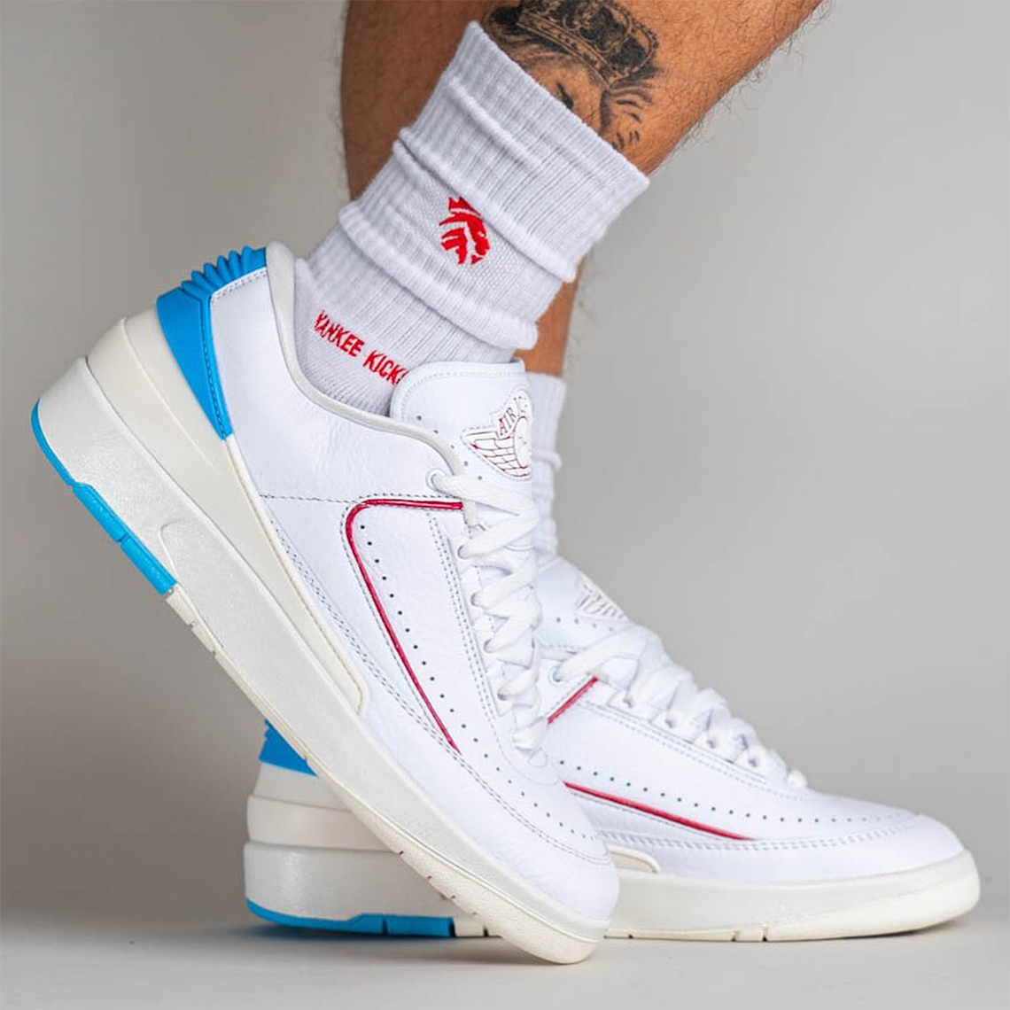 Lần đầu tiên nhìn vào Air Jordan 2 Low UNC to Chicago - 8