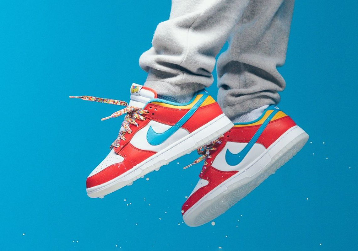 LeBron James x Nike Dunk Low Fruity Pebbles sẽ được phát hành vào ngày mai - 2
