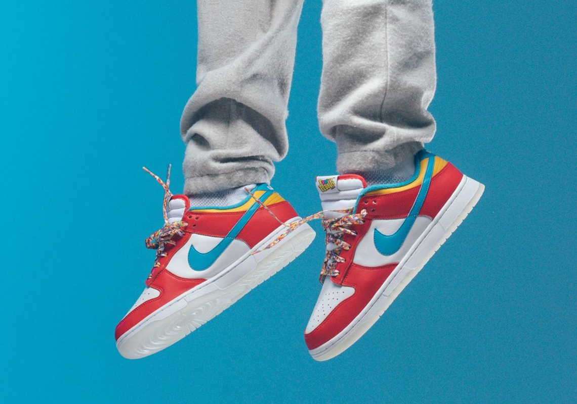 LeBron James x Nike Dunk Low Fruity Pebbles sẽ được phát hành vào ngày mai - 3