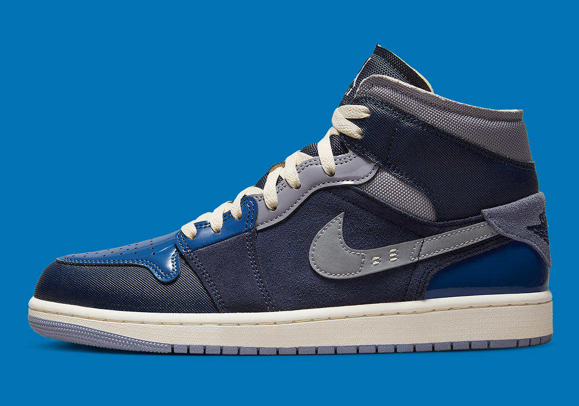 Lộ diện hình ảnh của Air Jordan 1 Mid SE Obsidian - 2