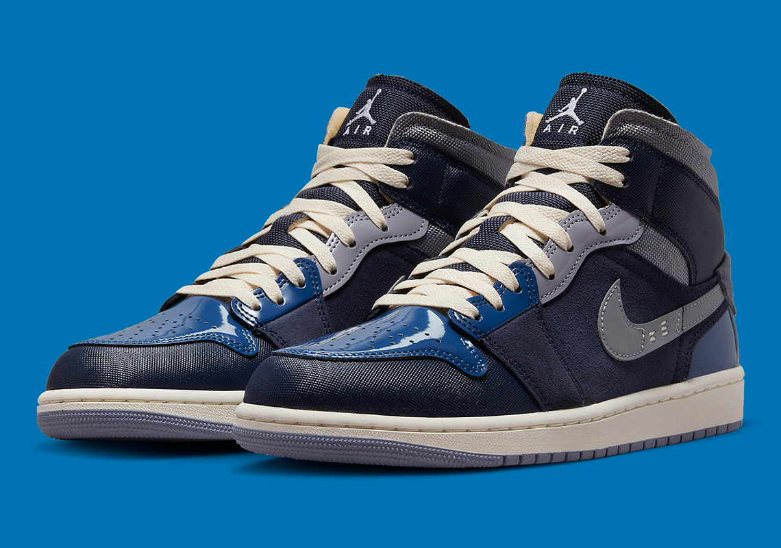 Lộ diện hình ảnh của Air Jordan 1 Mid SE "Obsidian"