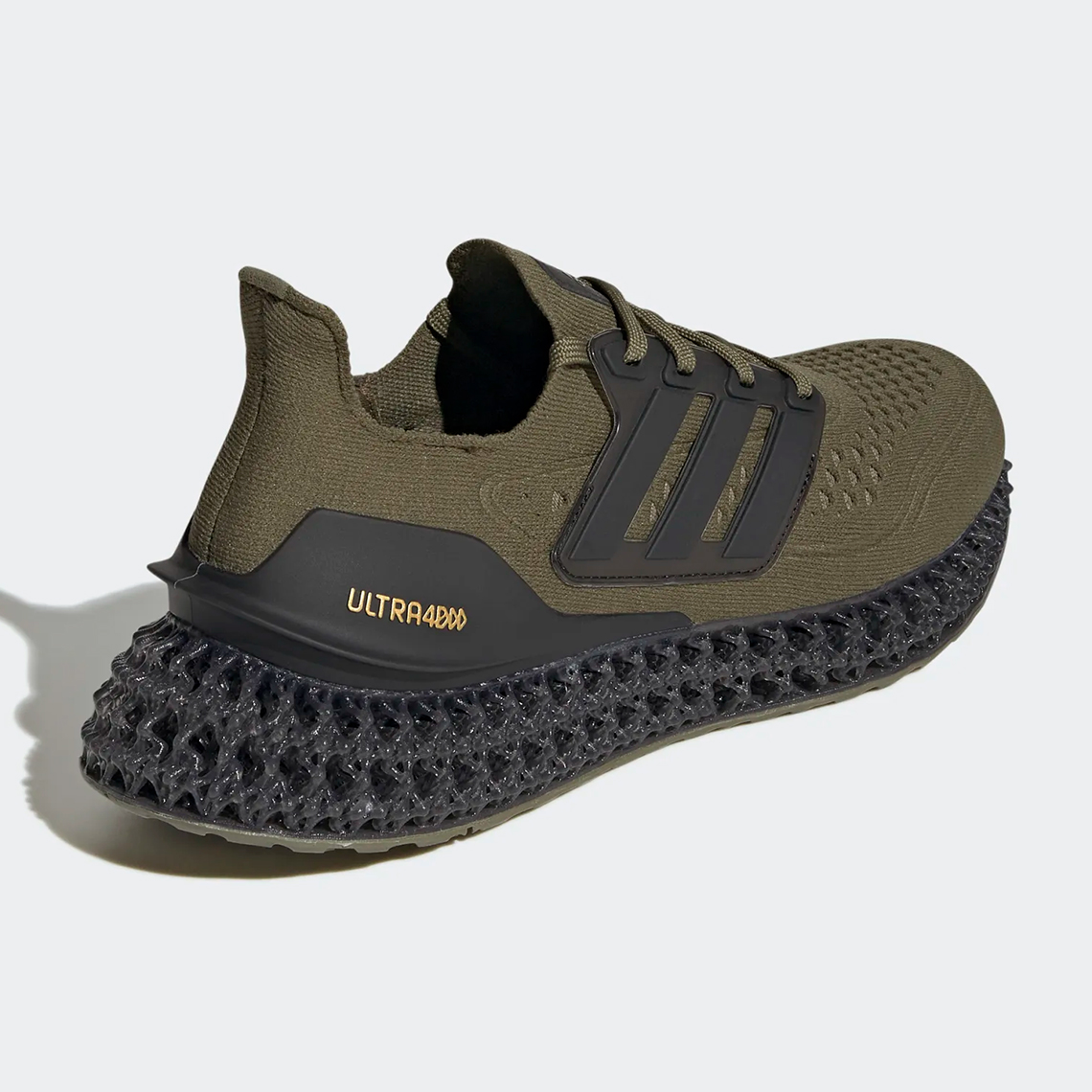 Lộ diện hình ảnh của giày sneaker Adidas Ultra 4DFWD Focus Olive - 3