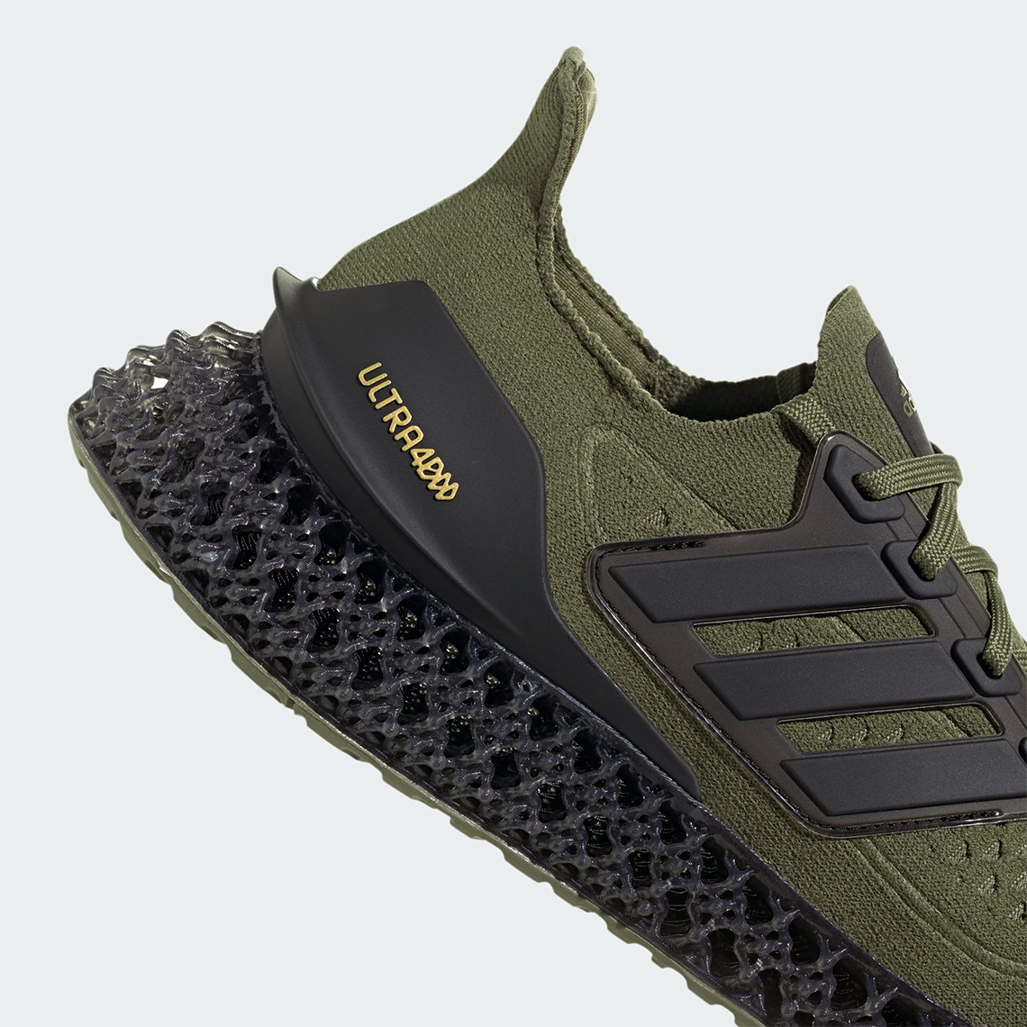 Lộ diện hình ảnh của giày sneaker Adidas Ultra 4DFWD Focus Olive - 8