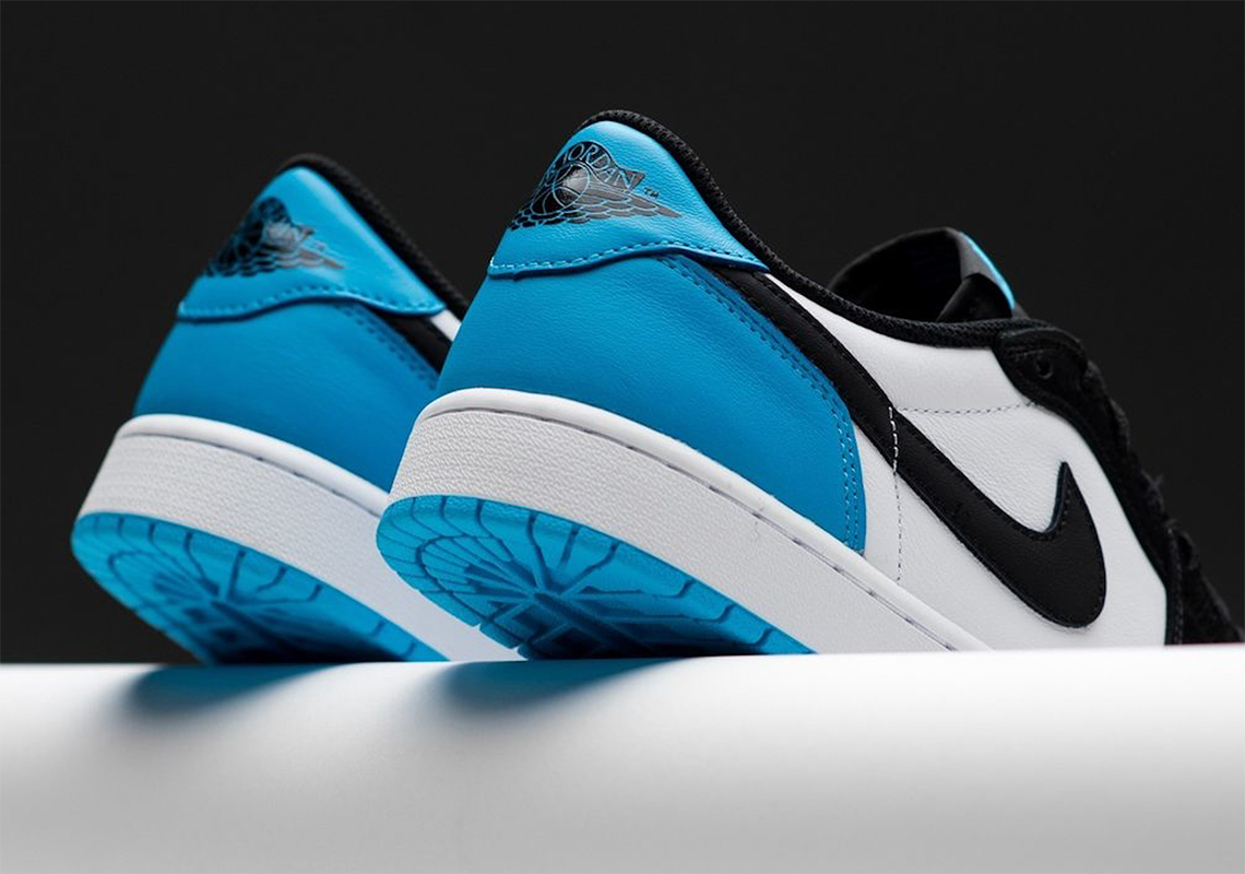 Lộ diện hình ảnh của mẫu Air Jordan 1 Low OG UNC mới nhất - 3