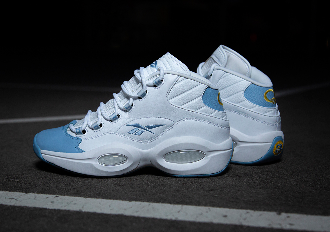 Lộ diện hình ảnh của mẫu giày sneaker Reebok Question Mid Denver Nuggets PE - 1