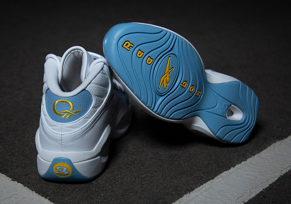 Lộ diện hình ảnh của mẫu giày sneaker Reebok Question Mid Denver Nuggets PE - 3