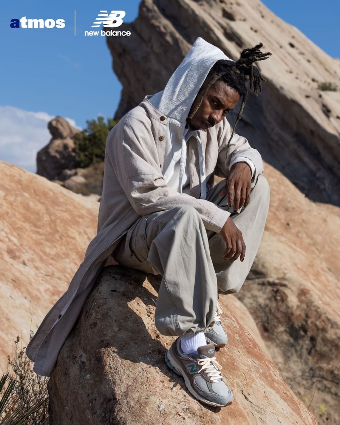 Lộ diện hình ảnh của mẫu sneaker atmos x New Balance 2002R Oasis - 10