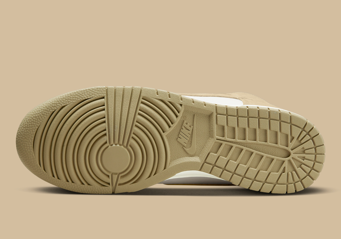Lộ diện một số hình ảnh của mẫu giày Nike Dunk High White/Tan - 6