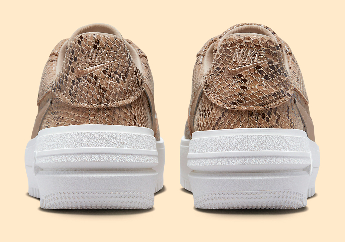 Lớp da rắn kỳ lạ bao phủ Nike Air Force 1 PLTAFORM - 4
