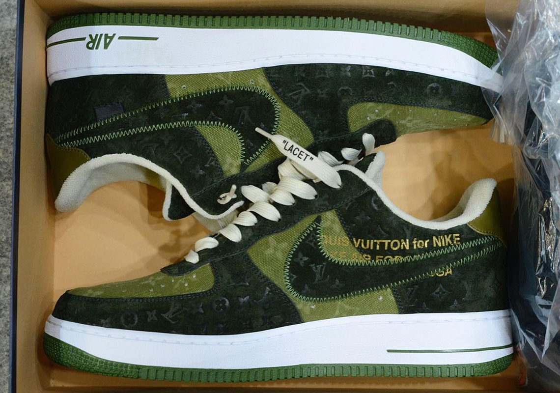 Louis Vuitton x Nike Air Force 1 phiên bản mới sắp ra mắt? - 1