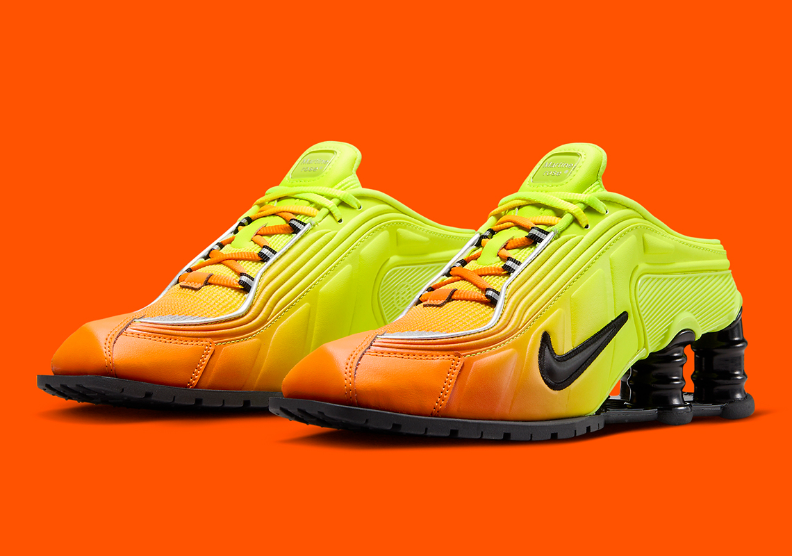 Martine Rose x Nike Shox Mule MR 4 Safety Orange: Sự kết hợp độc đáo giữa thời trang và sự tiện ích - 1