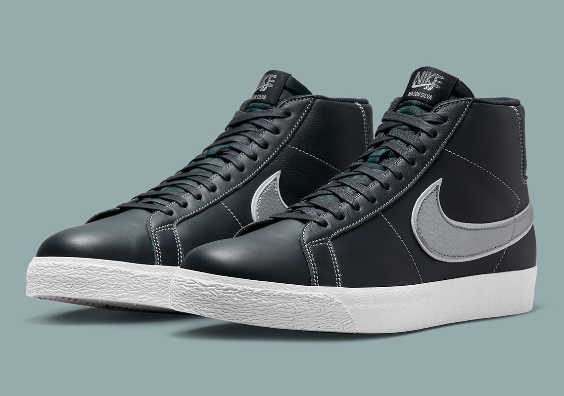 Mason Silva - Vận động viên trượt ván chuyên nghiệp nhận riêng cho mình phiên bản Nike SB Blazer Mid - 1