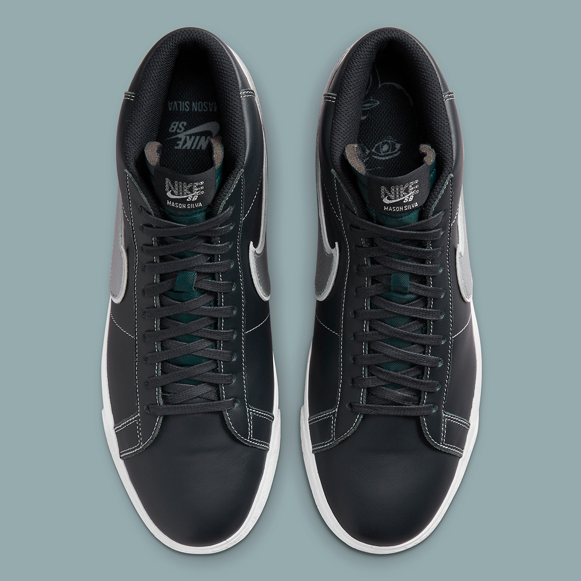 Mason Silva - Vận động viên trượt ván chuyên nghiệp nhận riêng cho mình phiên bản Nike SB Blazer Mid - 4