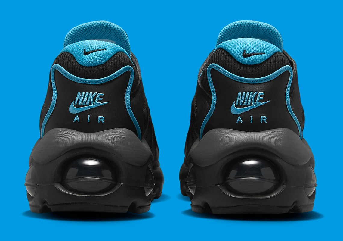 Màu đen và xanh University Blue xuất hiện trên Nike Air Max TW - 5