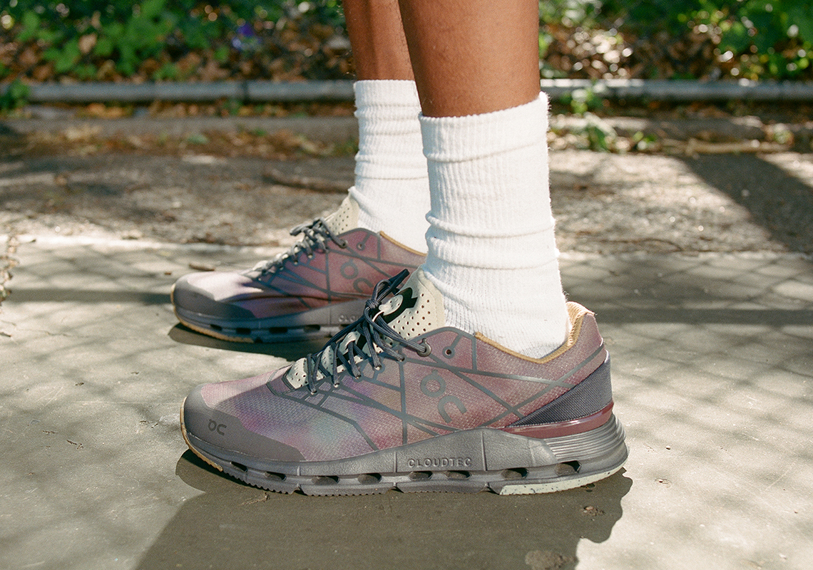 Mẫu giày Cloudnova Z5 Fermented Burgundy được thiết kế độc quyền cho Bodega - 4