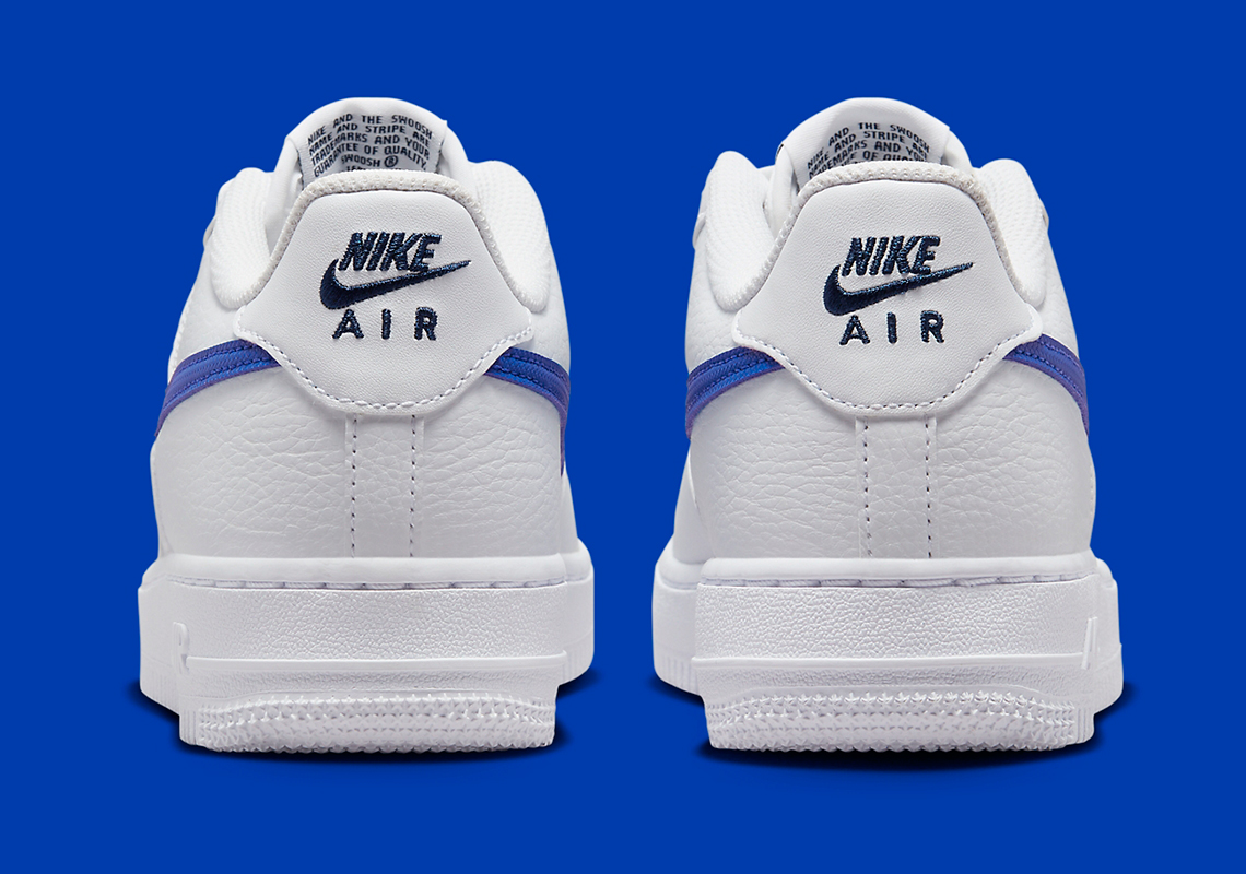Mẫu giày GS Nike Air Force 1 Low với màu Royal và Navy  - 4