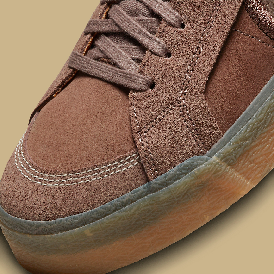 Mẫu giày Nike SB Blazer Mid trở lại với các tấm màu nâu - 8