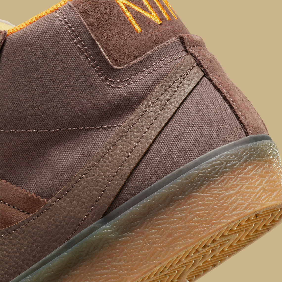 Mẫu giày Nike SB Blazer Mid trở lại với các tấm màu nâu - 9
