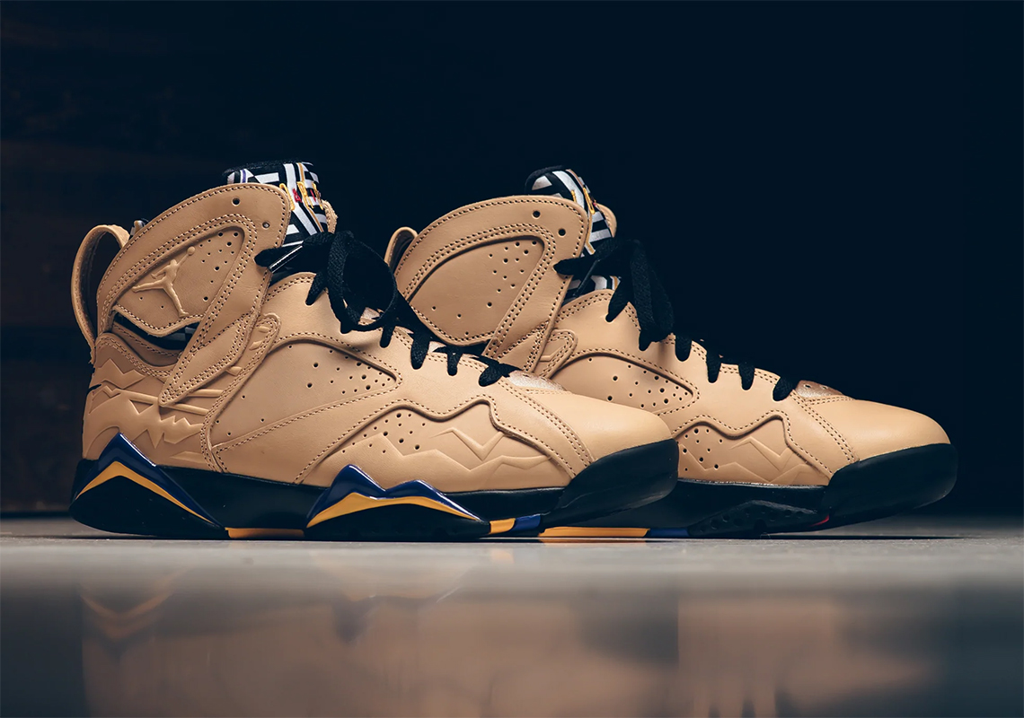 Mẫu giày sneaker Air Jordan 7 "Afrobeats/Vachetta Tan" 