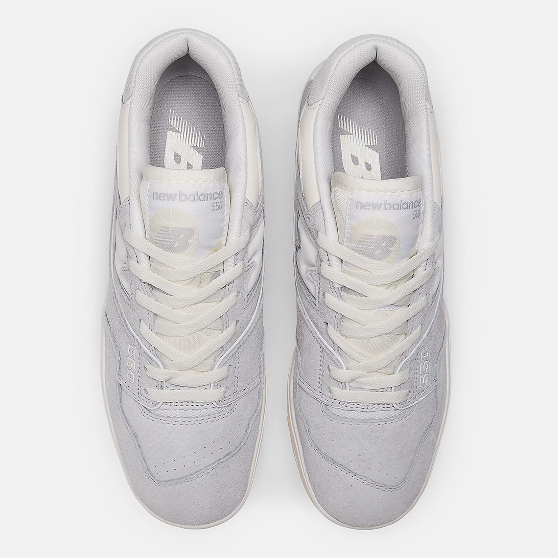 Mẫu giày sneaker New Balance 550 Grey Suede cho mùa thu/mùa đông 2022 - 4