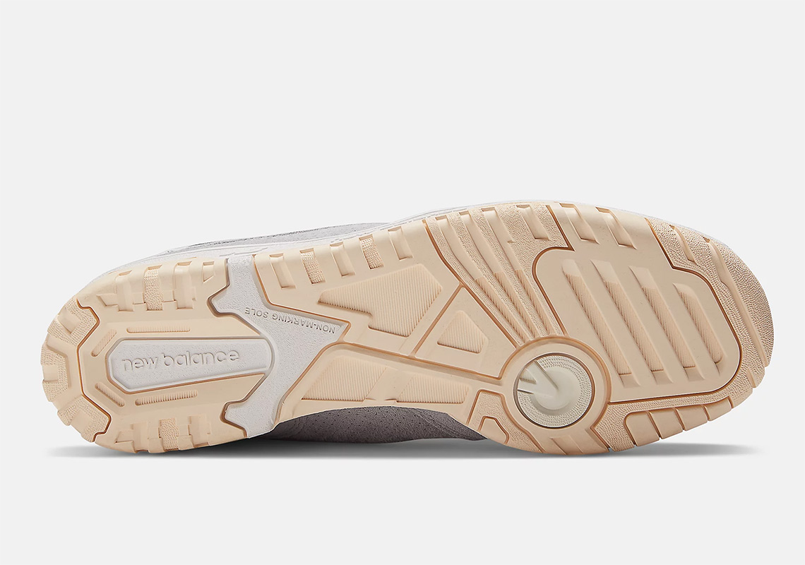 Mẫu giày sneaker New Balance 550 Grey Suede cho mùa thu/mùa đông 2022 - 6