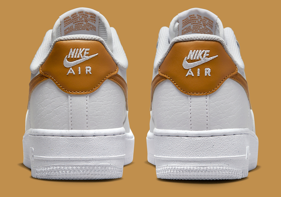 Mẫu giày sneaker Nike Air Force 1 Low Next Nature Gold Suede - 5