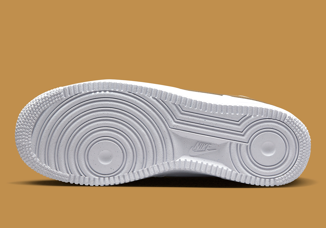 Mẫu giày sneaker Nike Air Force 1 Low Next Nature Gold Suede - 6