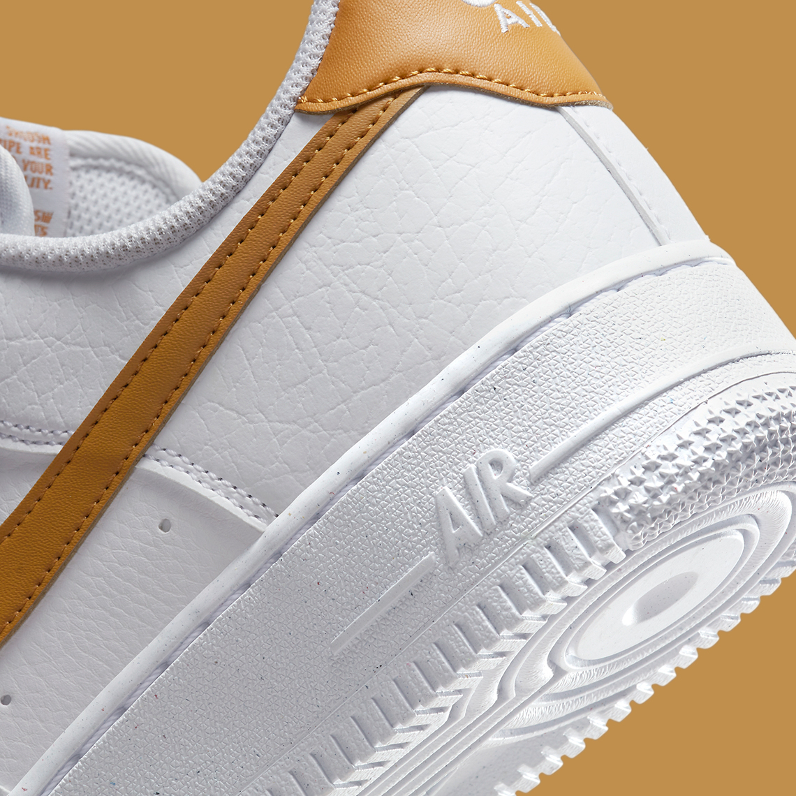 Mẫu giày sneaker Nike Air Force 1 Low Next Nature Gold Suede - 7